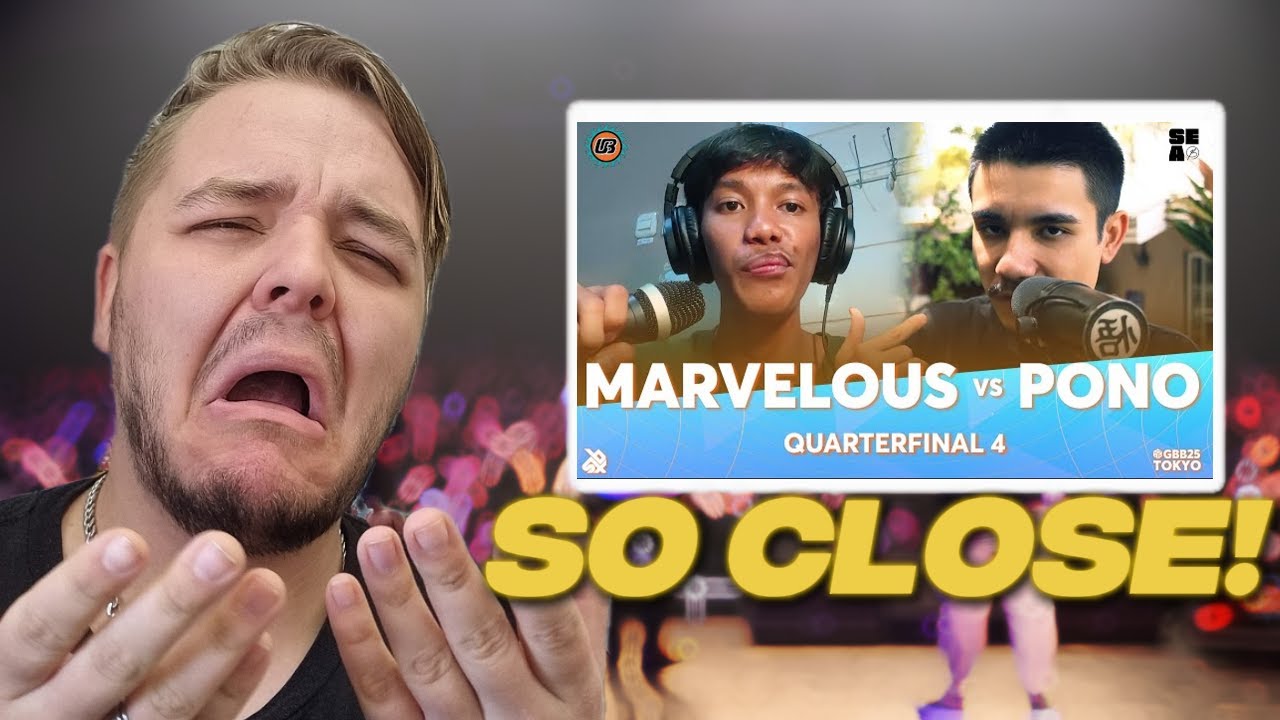 Remix Reacts to Marvelous 🇮🇩 vs Pono 🇺🇸 | Oceania and South East Asian Regional GBB25|Quarter Final