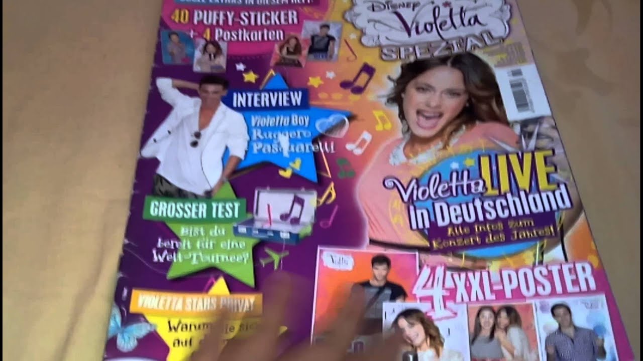 Meine Violetta Sachen 1(Zeitschriften)
