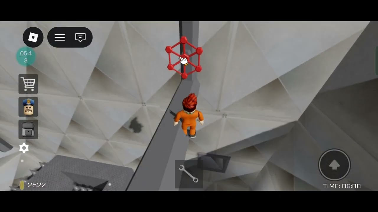 We played roblox obby