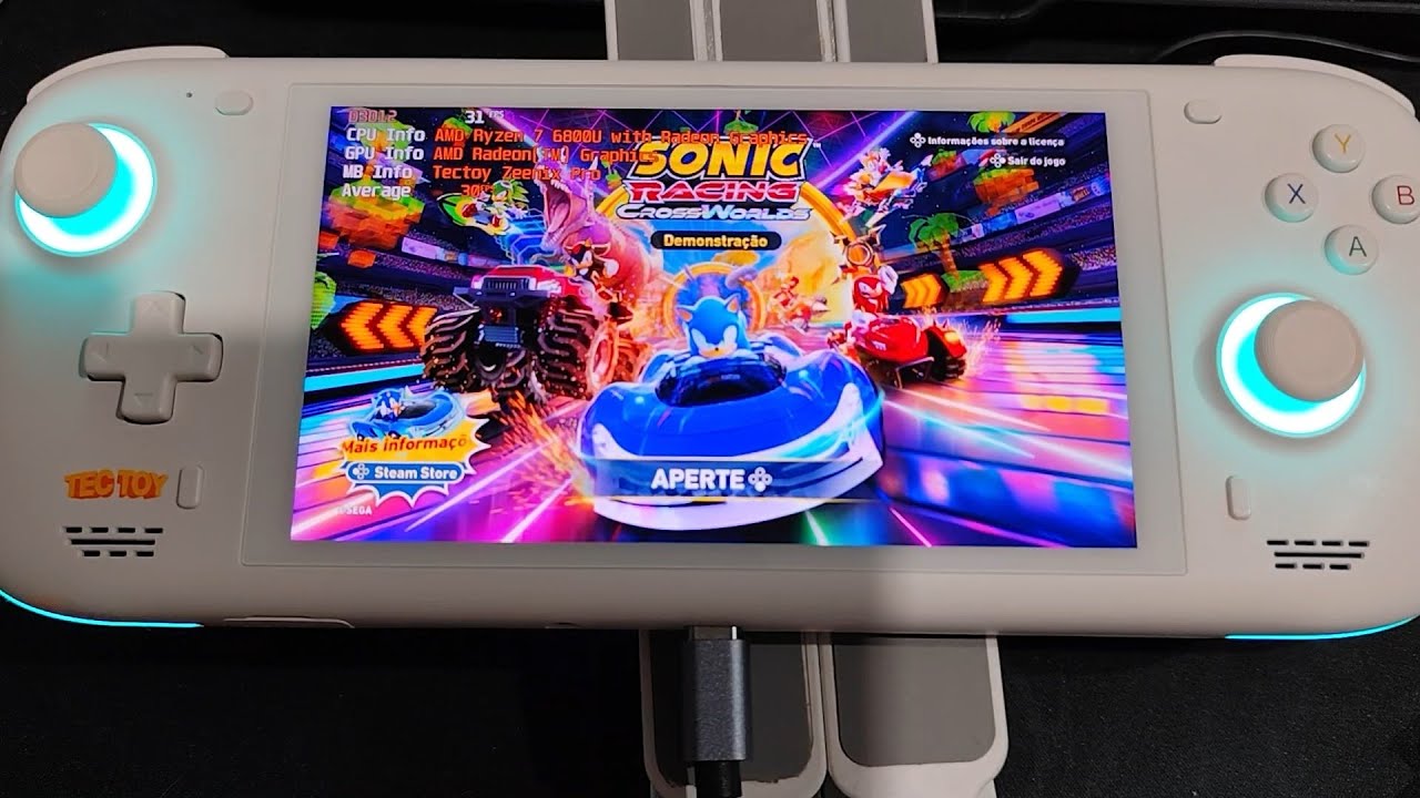 Sonic Racing CrossWorlds no Zeenix Pro