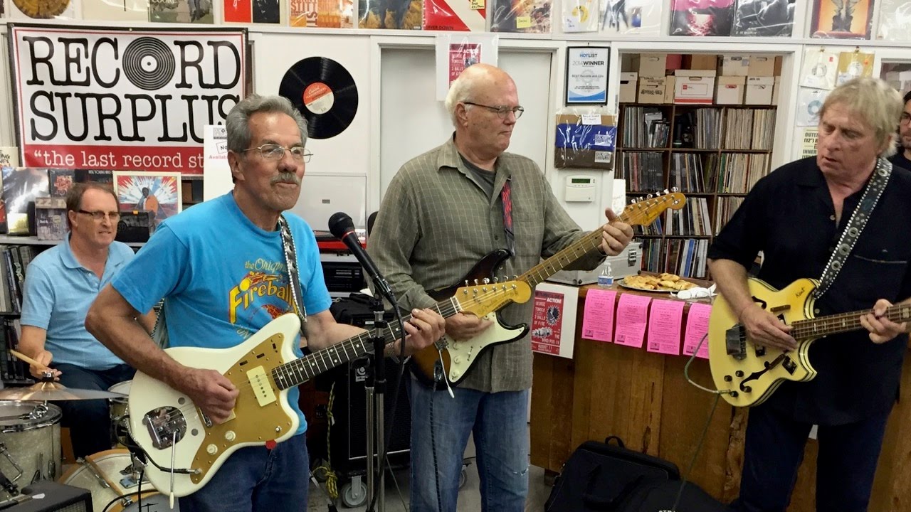 George Tomsco and 3 Balls of Fire Live at Record Surplus Performing 
