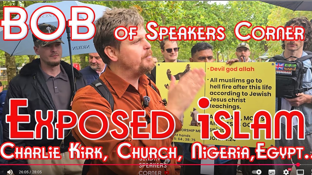 Bob of Speakers Corner: Islam Exposed, Charlie Kirk a Martyr & Leftist Dreams Collapse