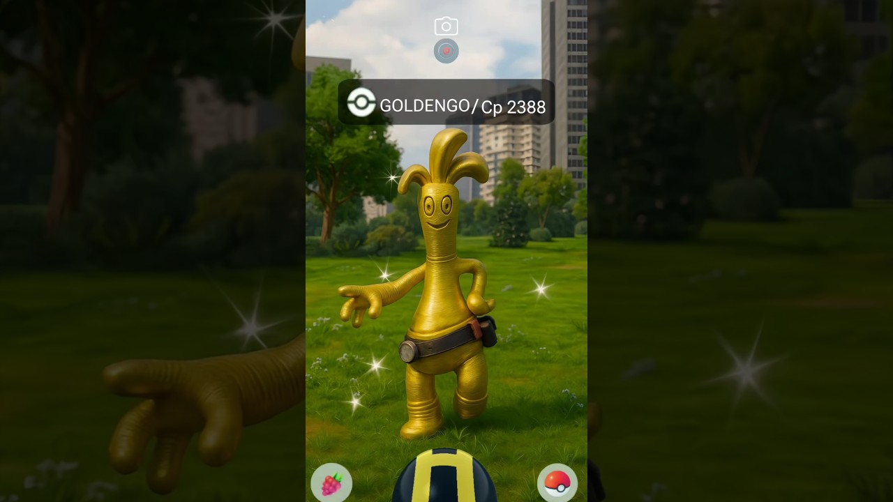 Got Special Pok&eacute;mon From Free - Paid Research #shorts #gimmighoul #goldengo #event #ultragoo #game
