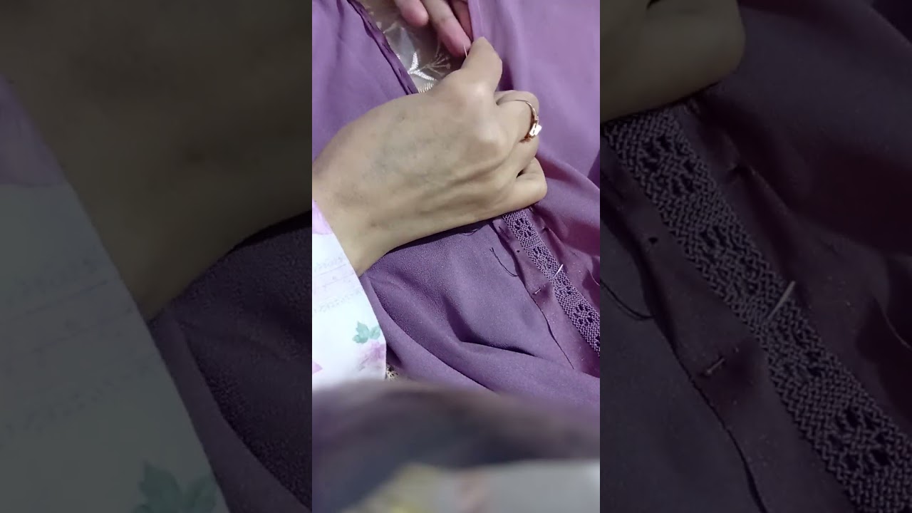 كيفاش تنشبي فتحة ديال الجلابه