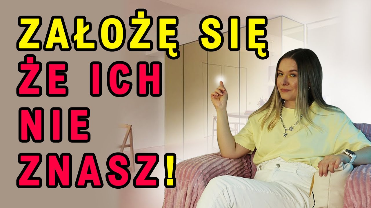 🤯 3 NIETYPOWE sposoby na POWIĘKSZENIE wnętrza❣