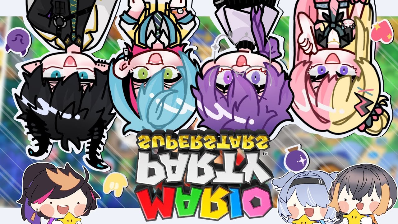 ANOTHER COLLAB YEAH!! 【MARIO PARTY SUPERSTARS】 【NIJISANJI EN | Ren Zotto】