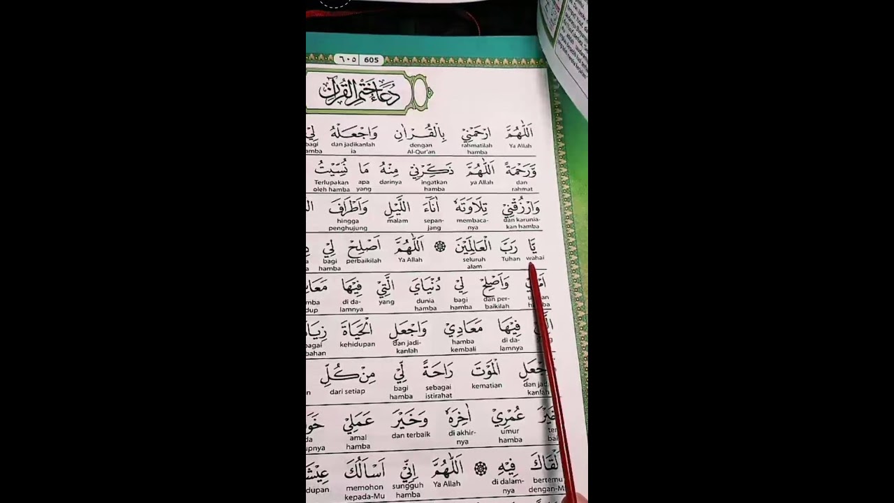 Baca Alquran live 16.maret.2026