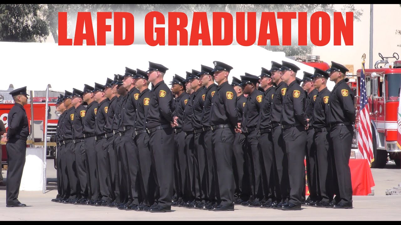 4K - Los Angeles Fire Department Graduation Ceremony