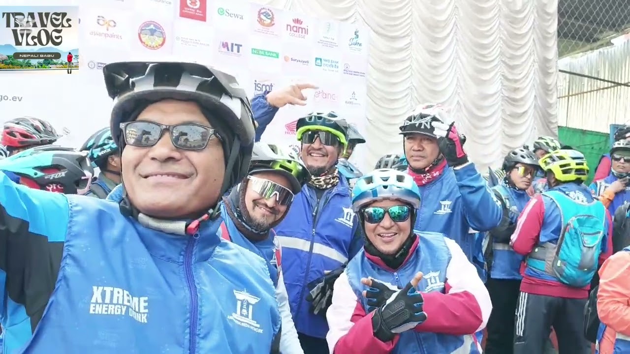 Annpurna cycle really some videos 📸📸 after and before ..