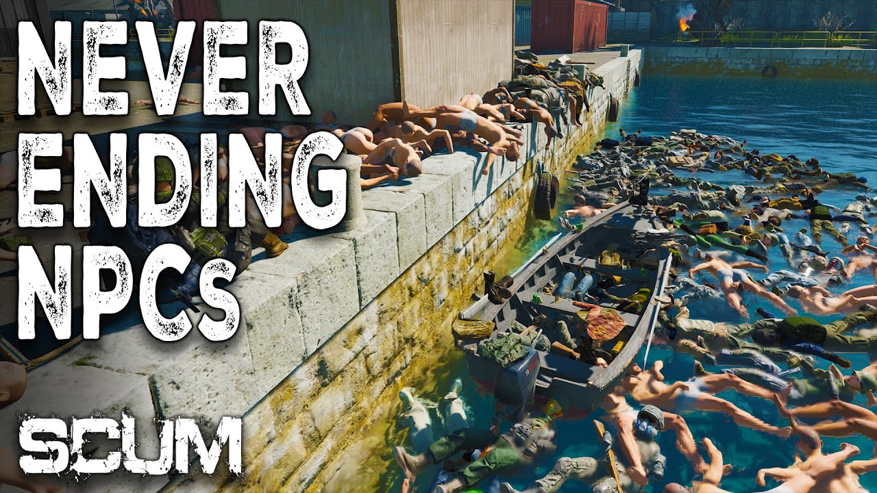 Never Ending NPCs+| Free DLC Giveaway | Davo's Modded Server | SCUM 1.2
