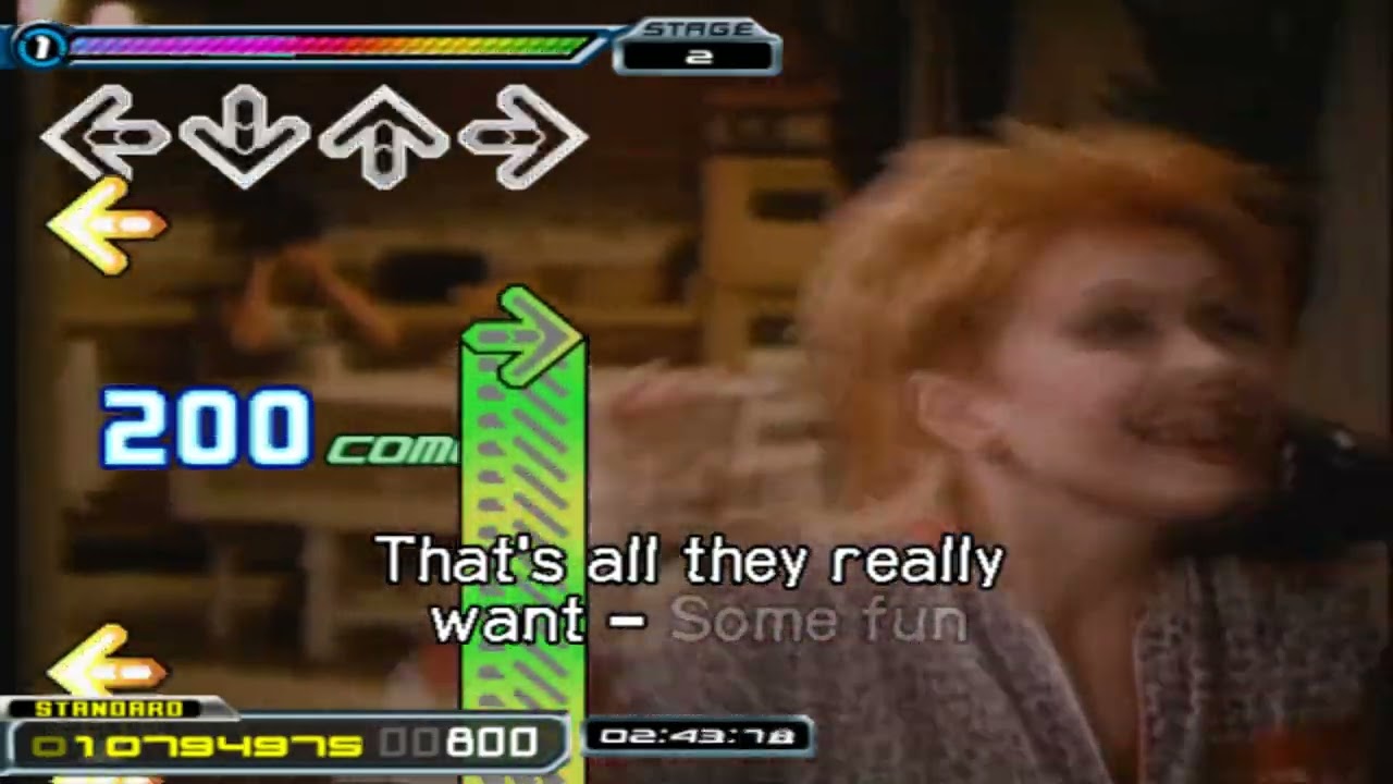 Dancing Stage Max - Nonstop Mode - EASY 2 (PlayStation 2, PAL)