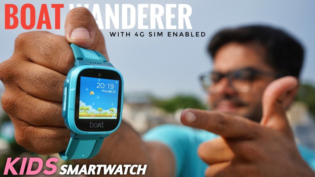 boAt Wanderer Kid's Smartwatch with 4G Sim Enabled, in-Built GPS and more ⚡⚡ Complete Testing ⚡⚡
