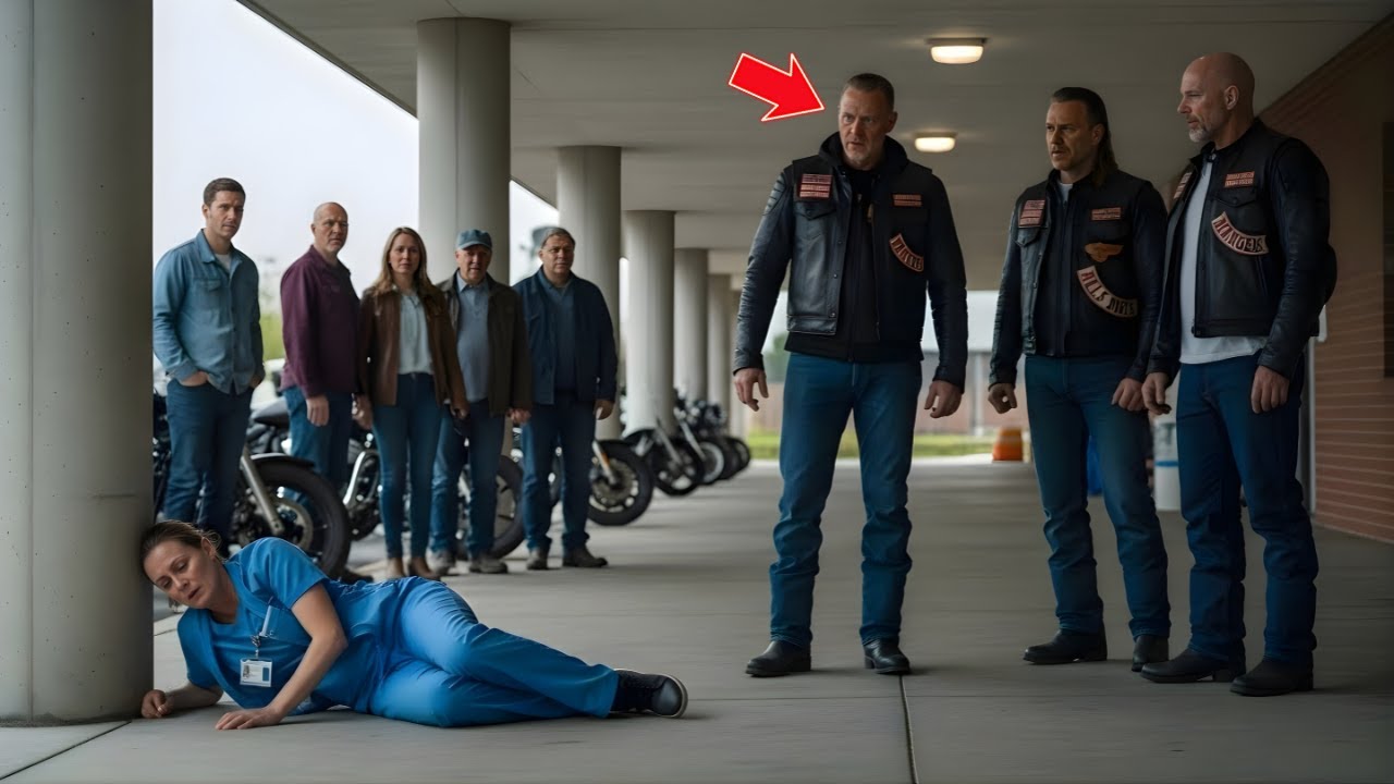 Nach 16 Stunden brach die Krankenschwester zusammen – die Biker auf dem Parkplatz entschieden alles