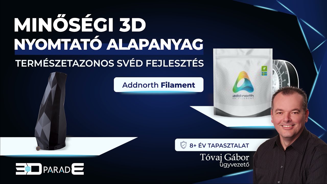 3Dparade | ADD:NORTH Filament - 3D nyomtat&oacute; alapanyag