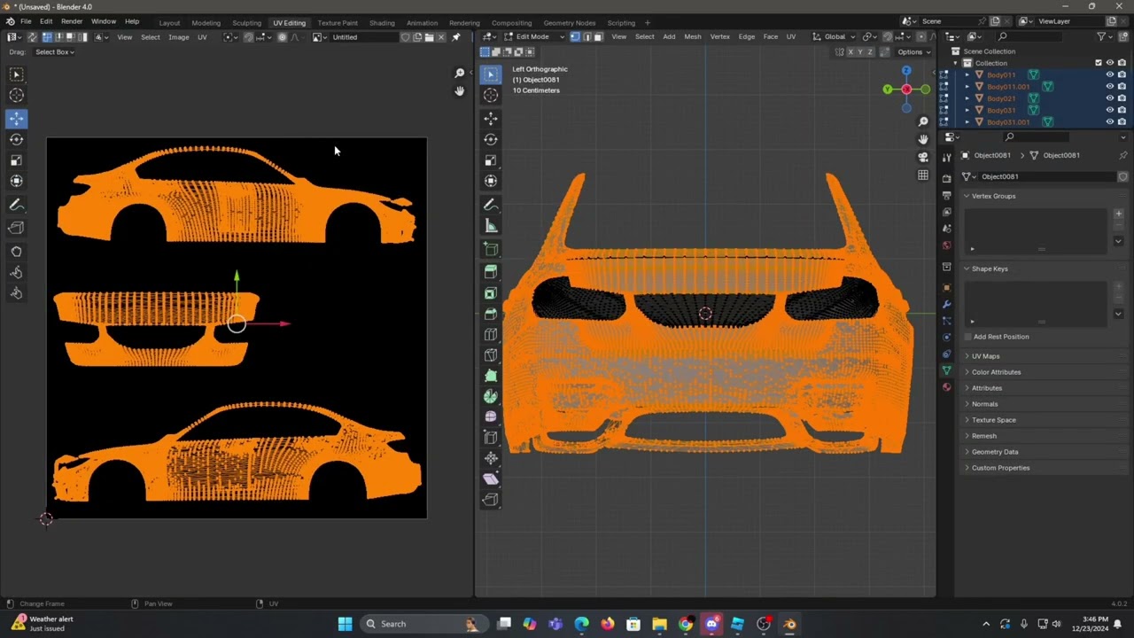 How to uv map a car in Roblox