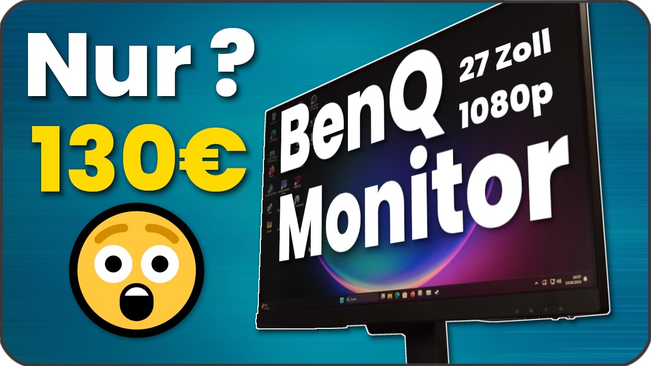Bester 27 Zoll Budget Monitor von BenQ mit 100hz f&uuml;r 130&euro; | Der GW2790 mit Augenschutz-Funktion
