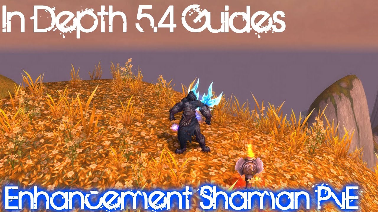 In depth 5.4 Guide - Enhancement Shaman PvE (Talents, Stats, Rotation, Burst, Macros)