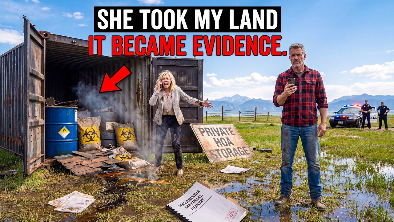 HOA Took Over My Land for Storage — I Stayed Quiet Until Everything Inside Became Evidence