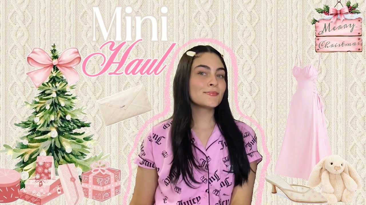 Haul de mis regalos de navidad | Ropa muy cute 🌷🫰🏻⭐️