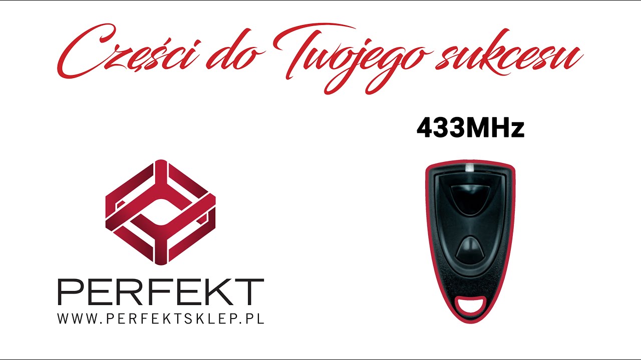 Programowanie pilota VICTORY ECO nadajnika 2-kanałowego 433MHz DTM System
