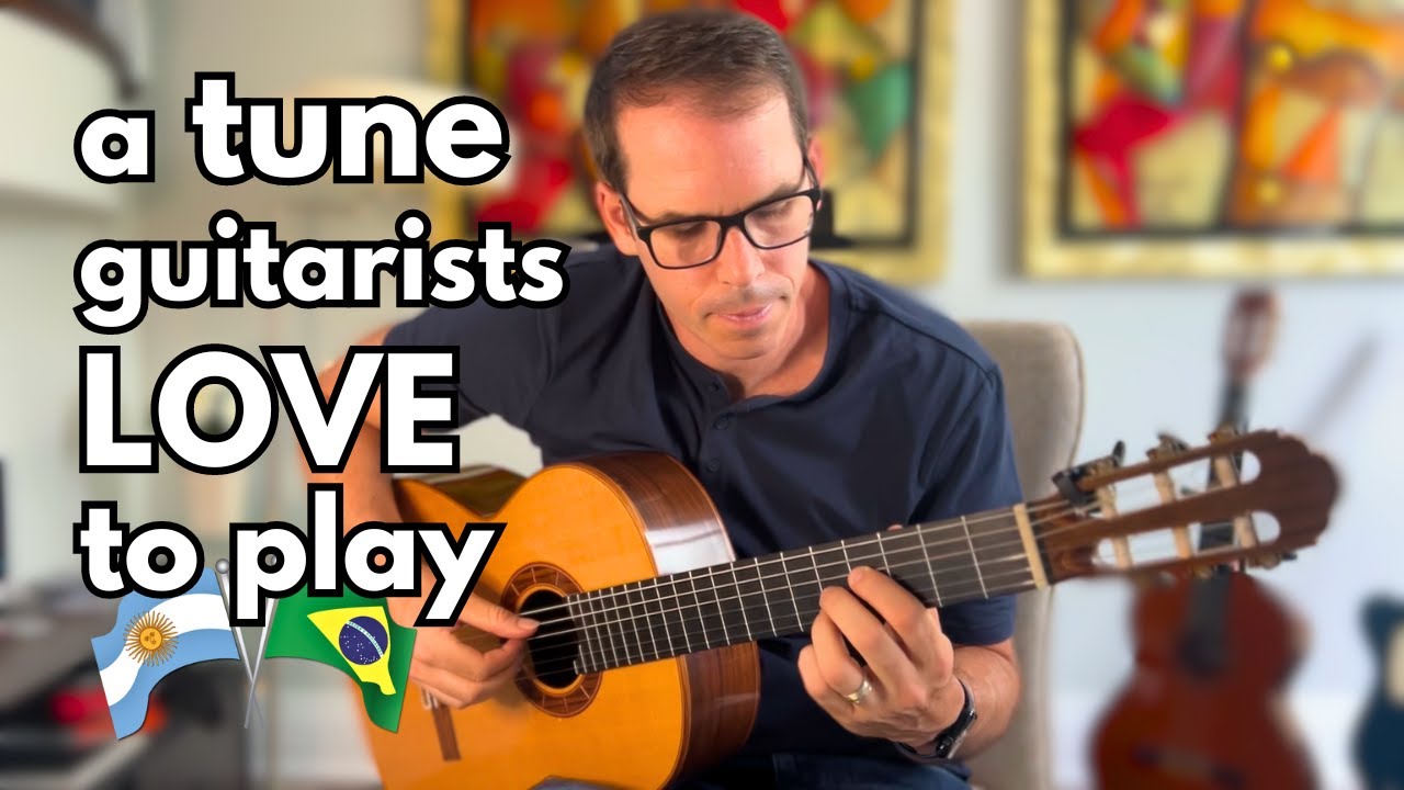 A tune guitarists LOVE to play (and for a good reason) Danza Brasilera | Jorge Morel