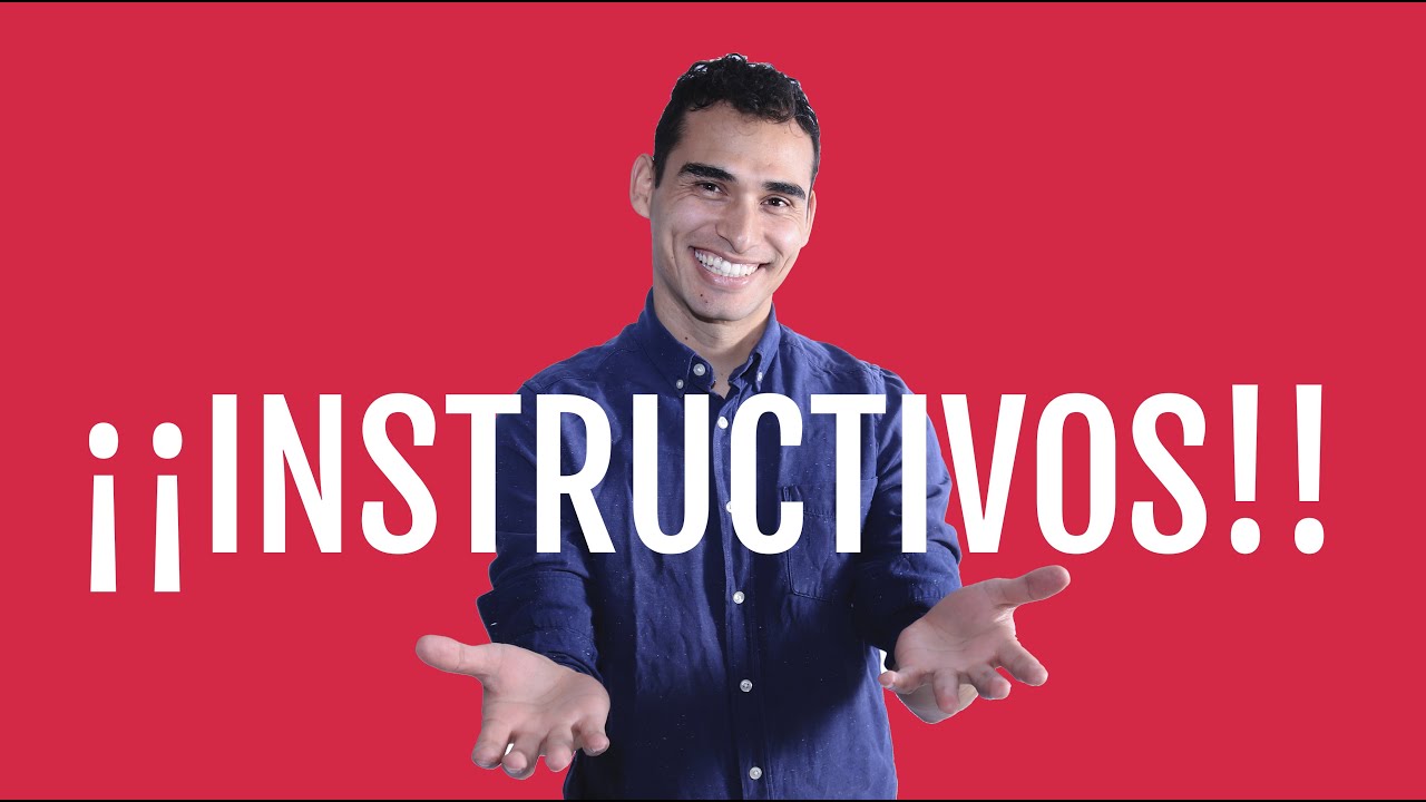 C&oacute;mo hacer un instructivo CON EJEMPLO!!