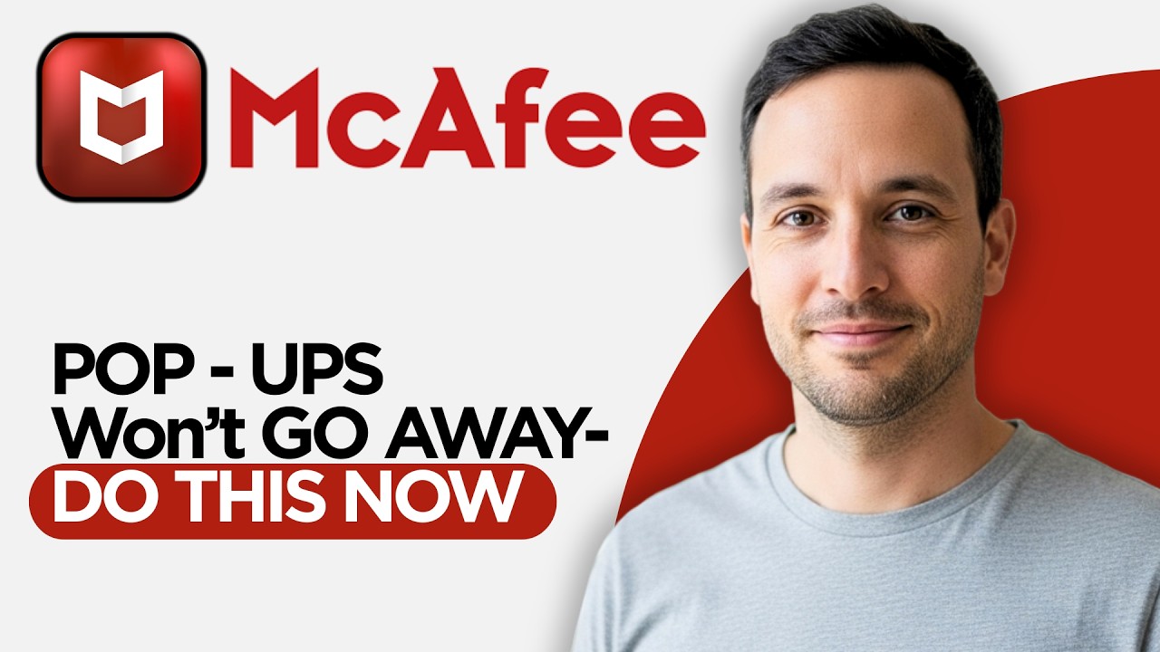 Всплывающие окна McAfee никуда не исчезнут | Сделайте ЭТО прямо сейчас &mdash; работает на 100%