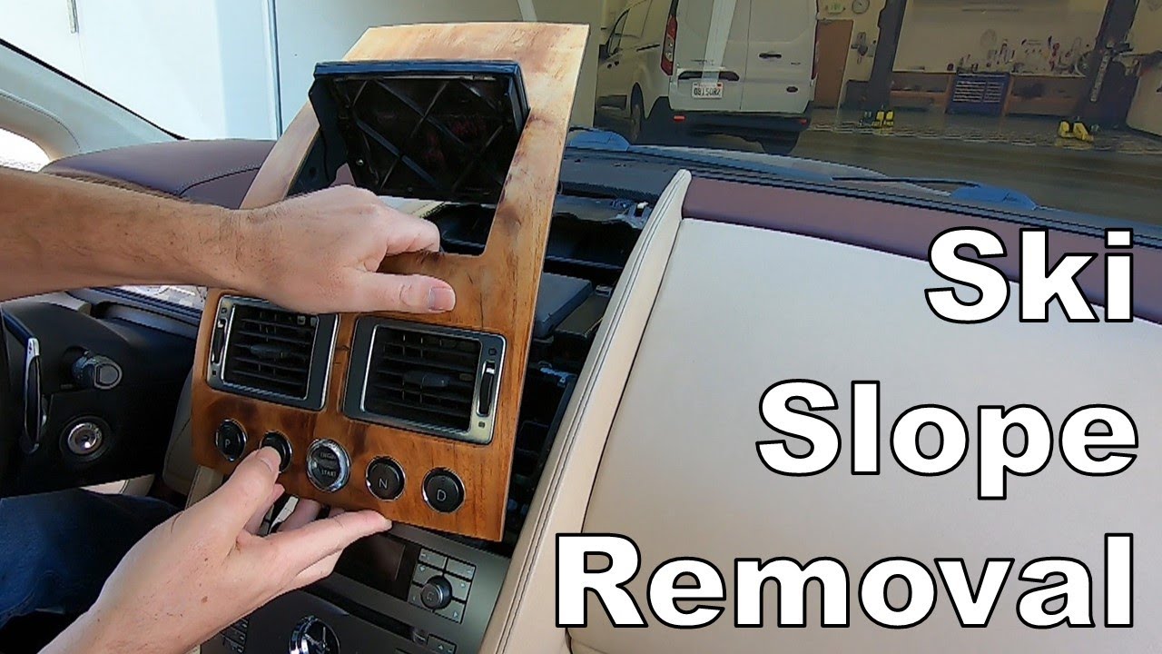 Removing the Ski Slope from an Aston Martin DB9