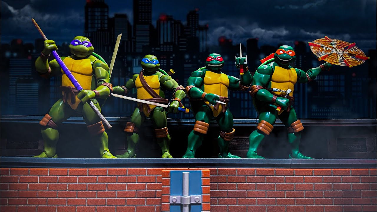 Super 7 TMNT 2003 Figure Review