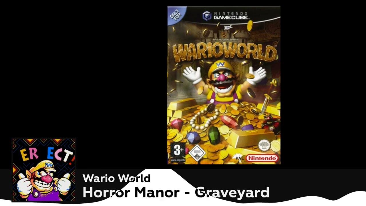 Wario World - Horror Manor - Graveyard
