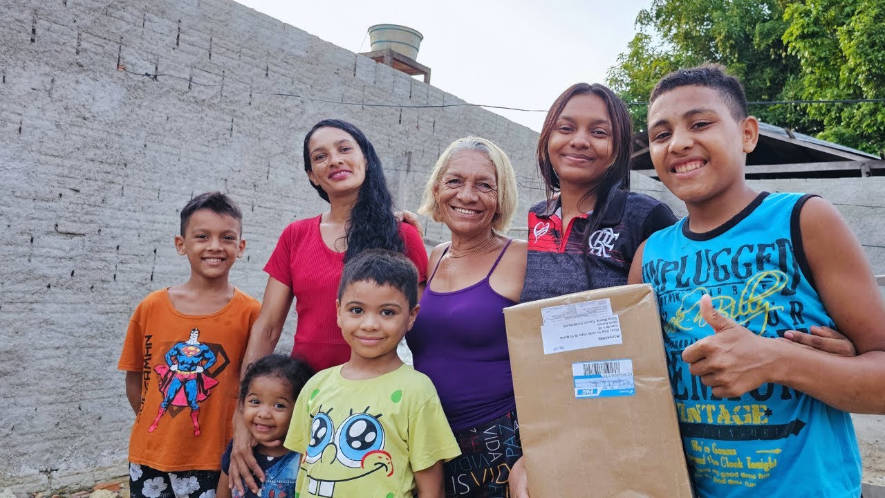 VISITA ESPECIAL PARA VÓ MARIA, DULCE E COMPANHIA