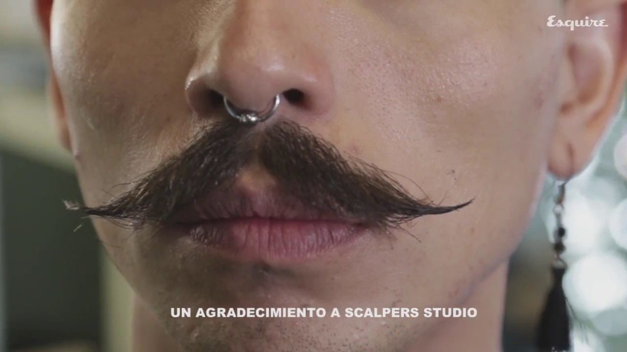 C&oacute;mo peinar tu bigote correctamente