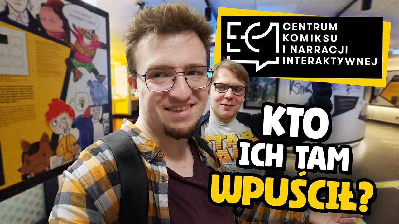 Radek i Jacek zwiedzają Centrum Komiksu i Gier w Łodzi!
