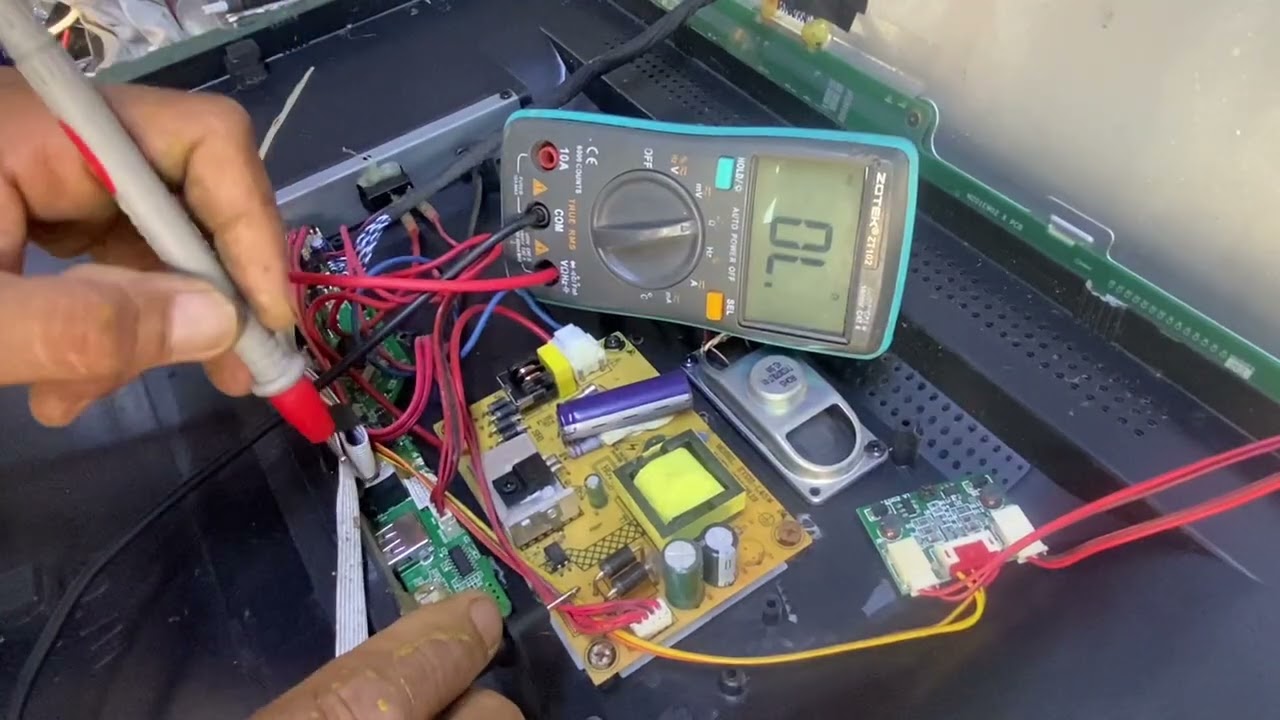 Megasonic lcd tv no power fixt