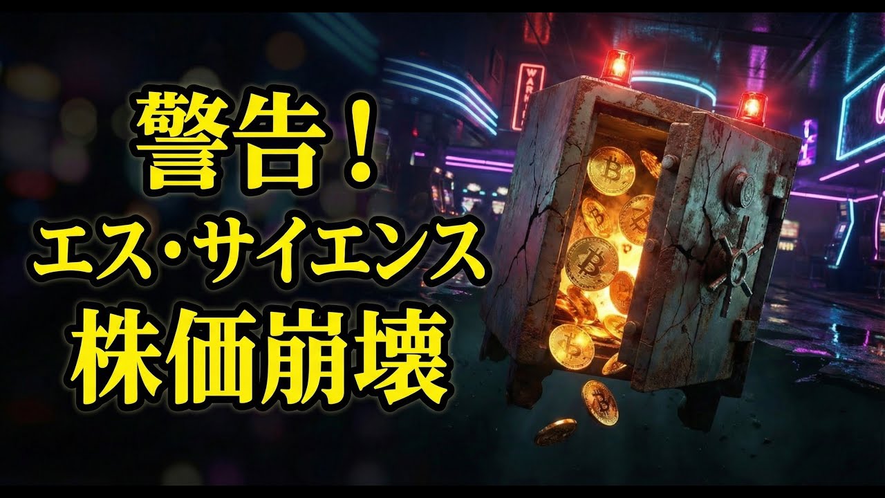【12/17】 警告！5721 エス・サイエンス「株価崩壊」