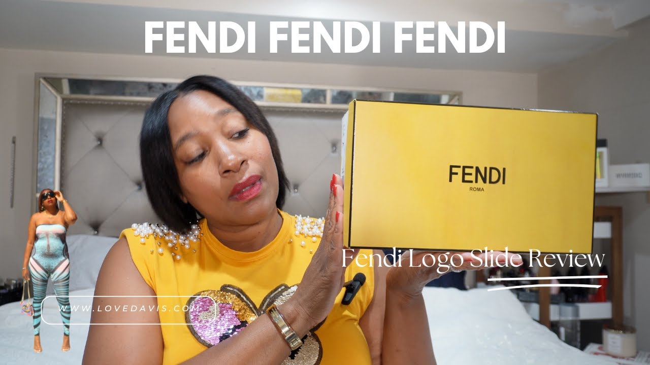 Luxury Shoe Haul | Fendi Logo Slides Review