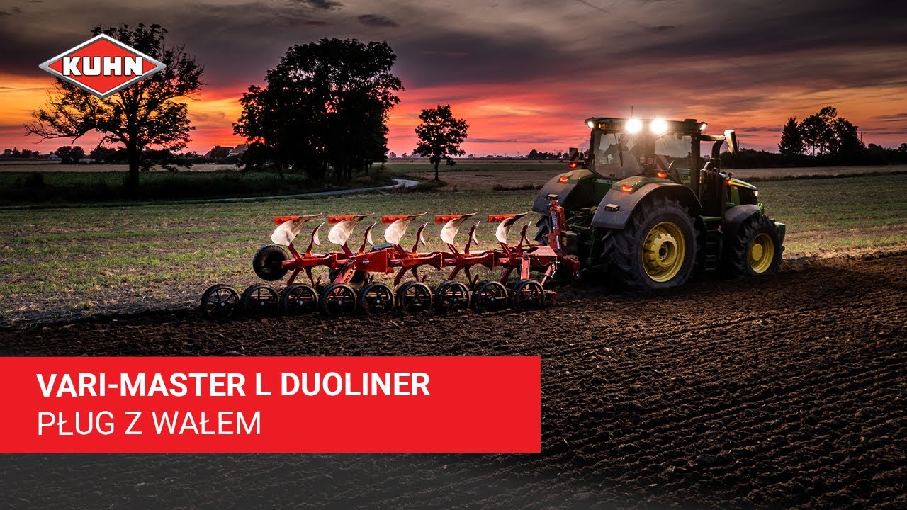 Pług Vari-Master L z wałem DUOLINER | KUHN