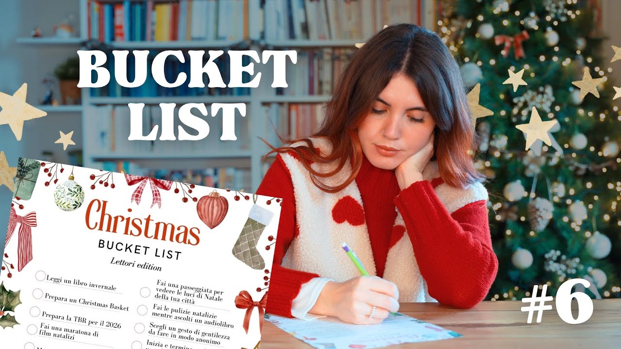 25 cose da fare prima di Natale (BUCKET LIST) 🎅🏻🎄📖 VLOGMAS #6