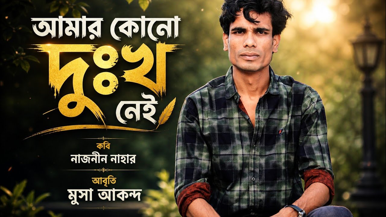 আমার কোনো দুঃখ নেই I নাজনীন নাহার | মুসা আকন্দ | #Naznin_Nahar #Musa_Akondo