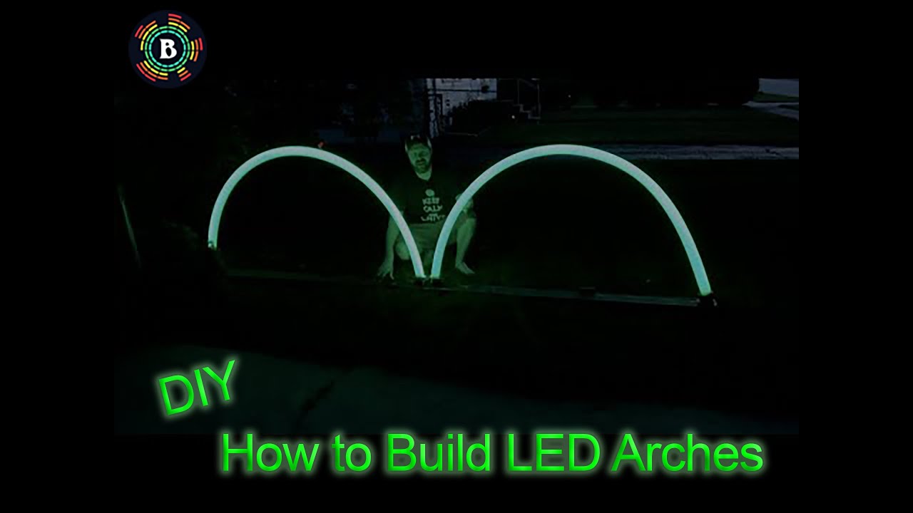 DIY - How To Build LED Arches for Halloween/Christmas & Other Holidays