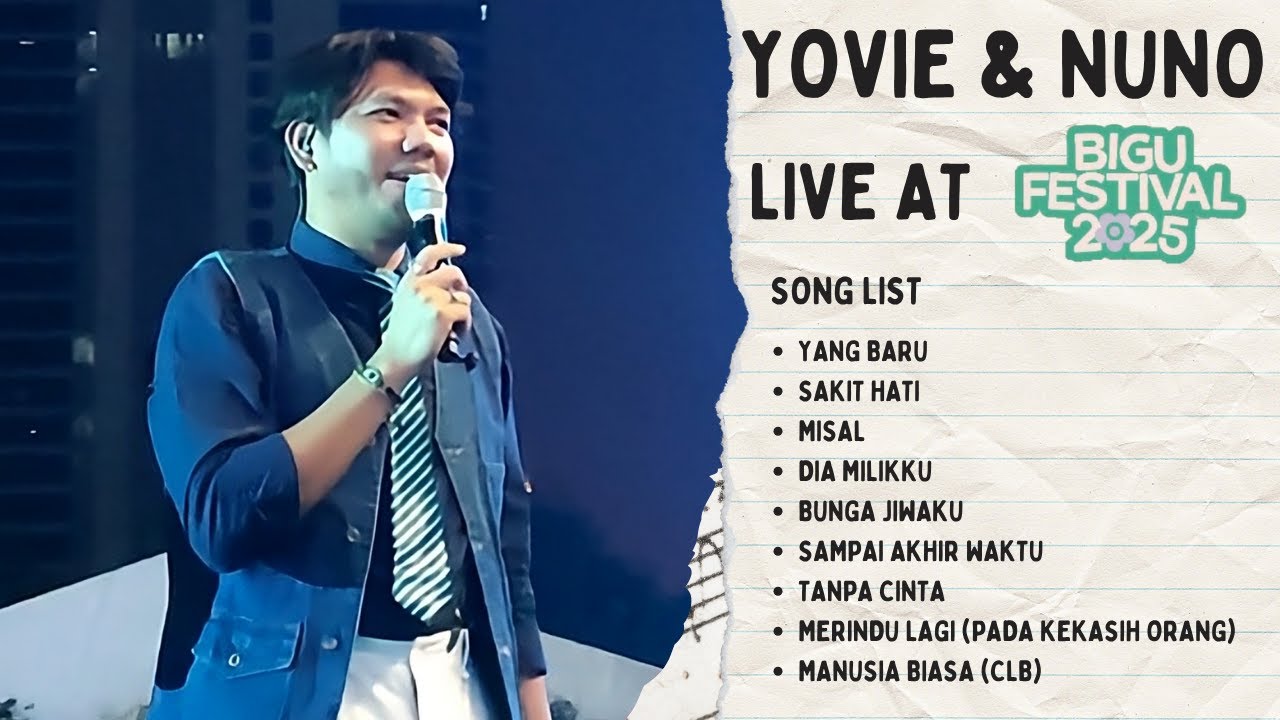 [FULL] Yovie & Nuno Live at Bigu Festival 2025