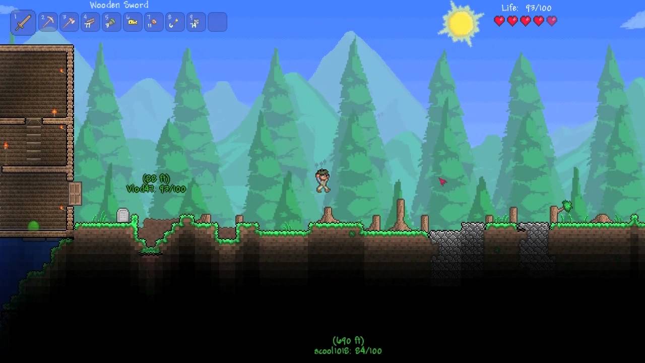 Terraria World  1 Эпизод 