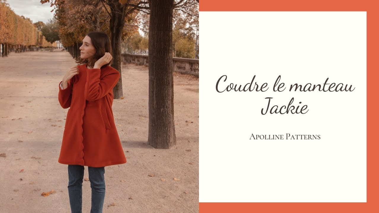 Coudre le manteau Jackie chez Apolline Patterns