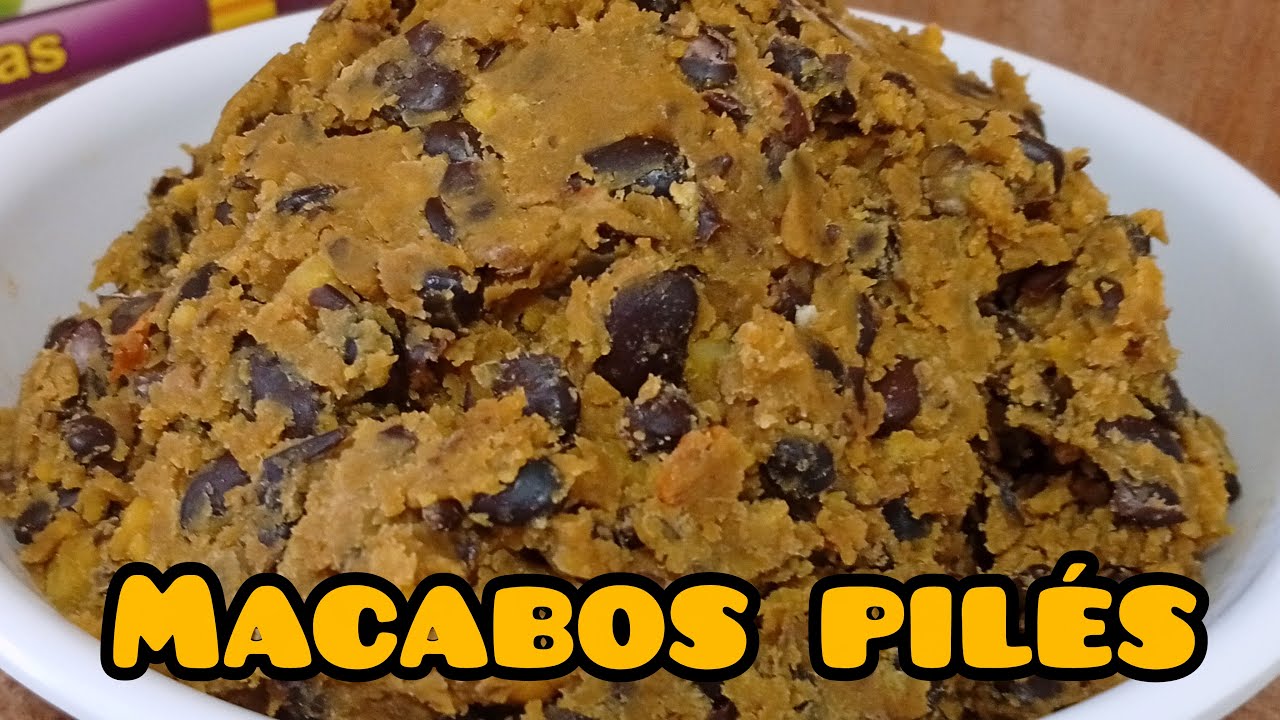 RECETTE SAVOUREUSE DE MACABOS & HARICOTS NOIRS✨,Un Plat Traditionnel