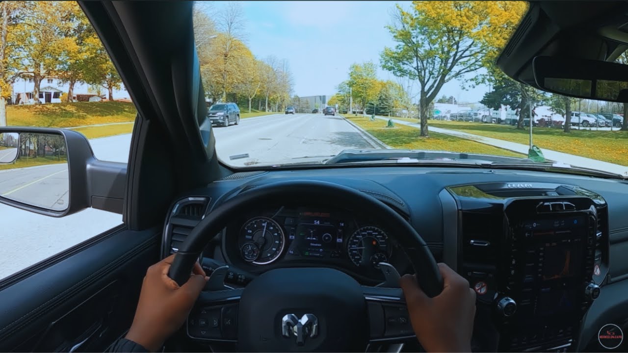 2022 Ram 1500 Gt SPORT POV Drive