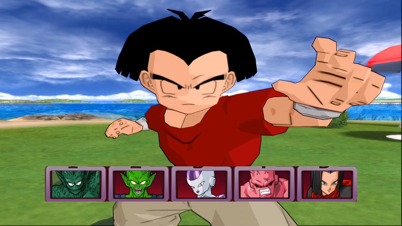 【TAS】Krillin VS 5 CPUs (Krillin Payback) (Enhanced Red Potara) | DBZ: Budokai Tenkaichi 3 HD