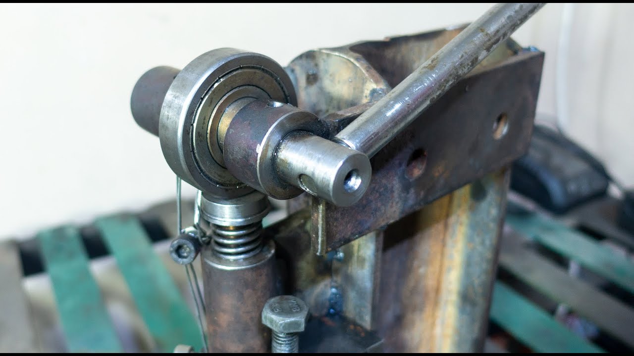 DIY HOLE PUNCH faster than drill press
