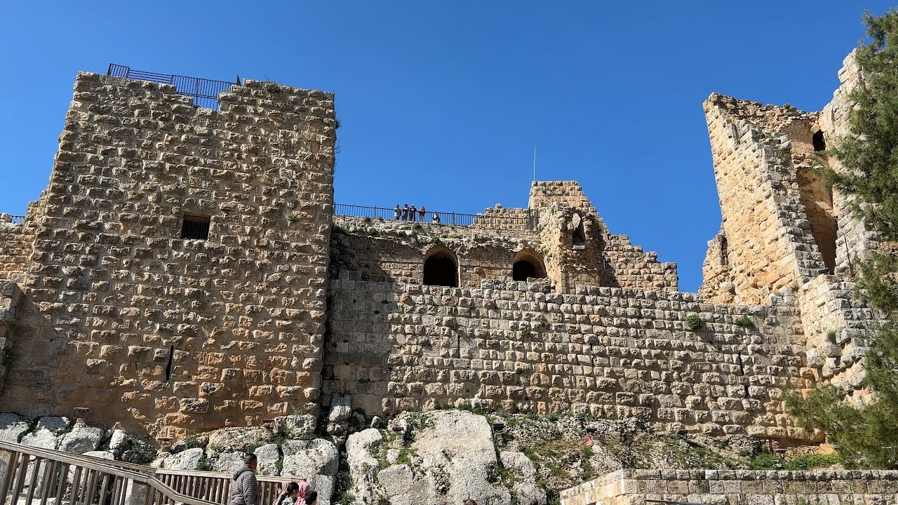 Visit stunning medieval castle of Ajloun near Amman | Fortress of Saladin | Trip to Jordan 2023