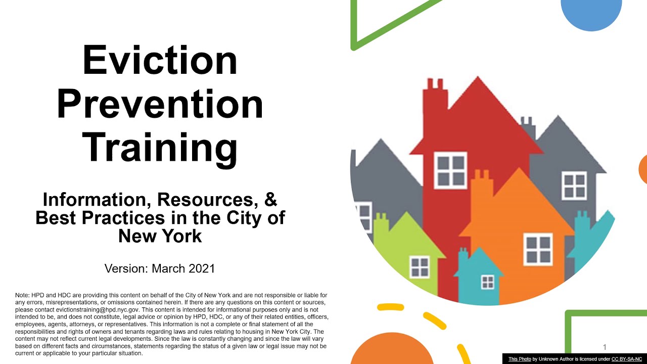 Eviction Prevention Training