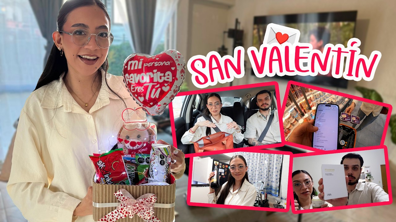 DIA DEL AMOR, ASÍ FUE NUESTRO 14 DE FEBRERO Y ESTO NOS REGALAMOS | VLOG